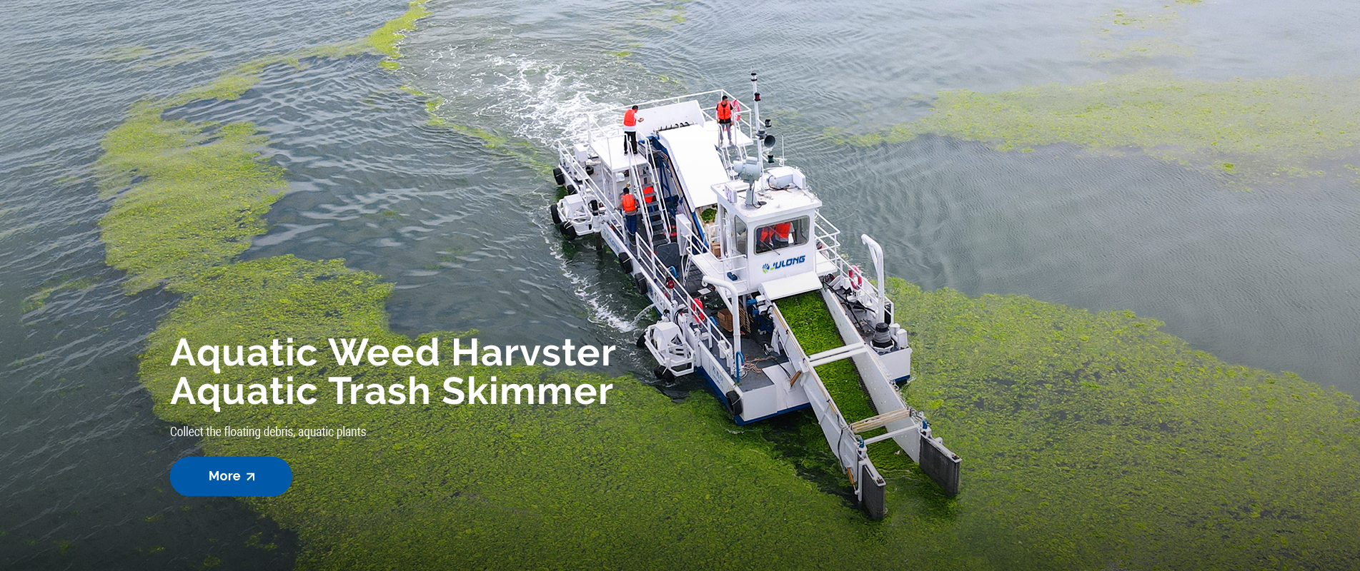 Automatic Aquatic Weed Harvester