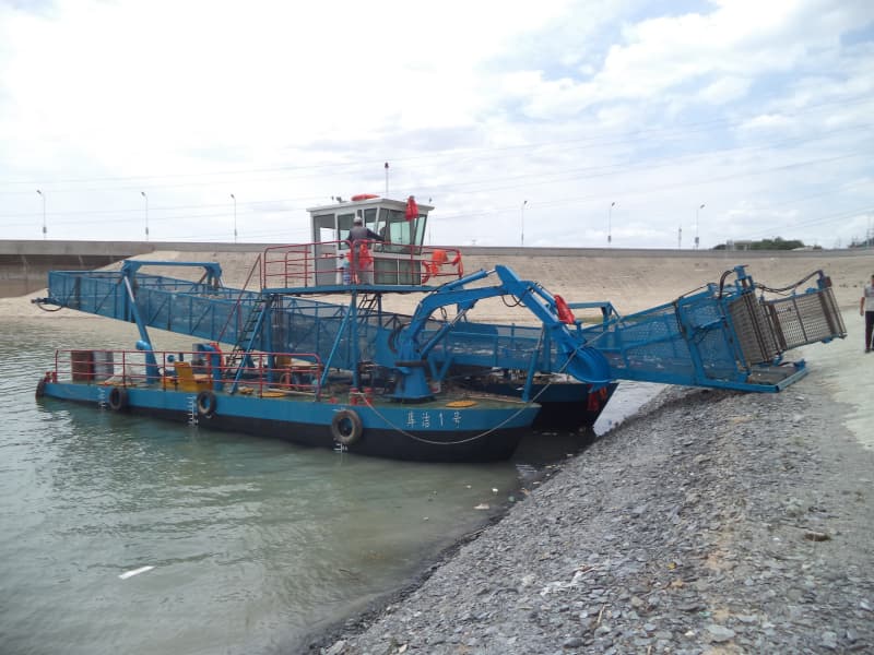 Nave per la pulizia automatica dell'acqua/Raccolta di alghe acquatiche/Barca per la raccolta dei rifiuti