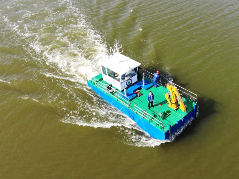 Multipurpose Work Boat Tug Boat Pusher Boat Multipurpose Work Boat Tug Boat Pusher Boat