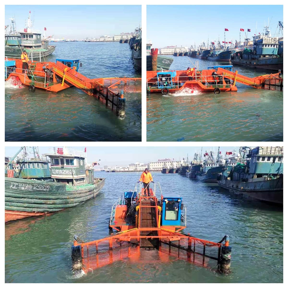 Fully Upgraded Cleaning Boat Trash Skimmer Boat for Water Environment Protection Fully Upgraded Cleaning Boat Trash Skimmer Boat for Water Environment Protection